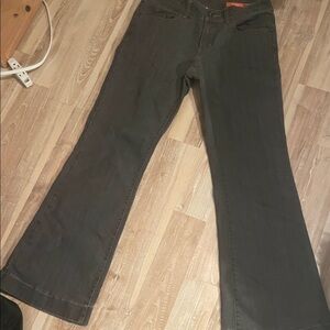 Dark Gray Flared Jeans